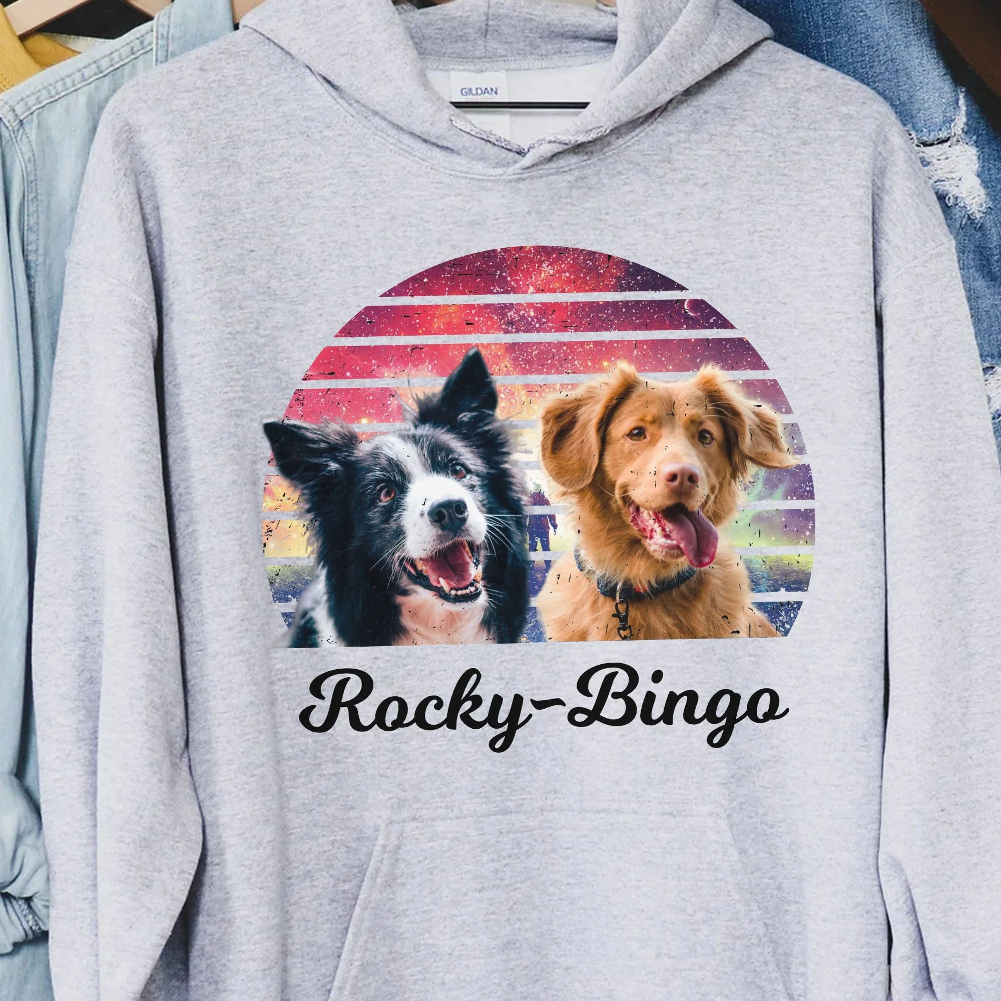 Dog Cat Vintage Retro Photo Shirt Personalized Custom Photo Dog Cat Pet Bright Shirt TA29 890881 - Image 5