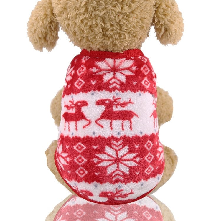 Dog Christmas Clothes Winter Warm Pet Clothes - Image 13