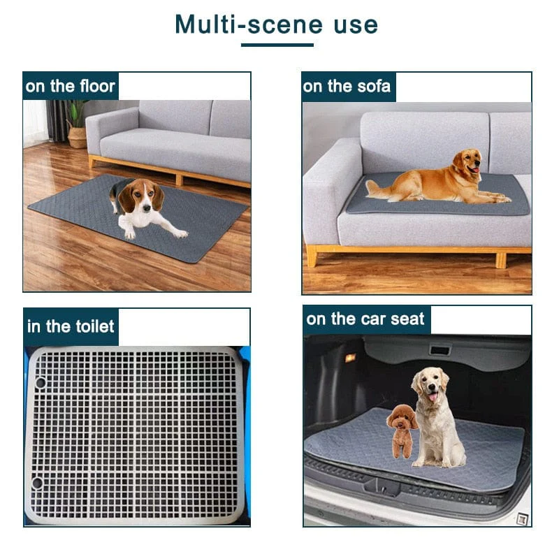 Reusable Dog Pee Pad And Pet Car Seat Cover - Image 2