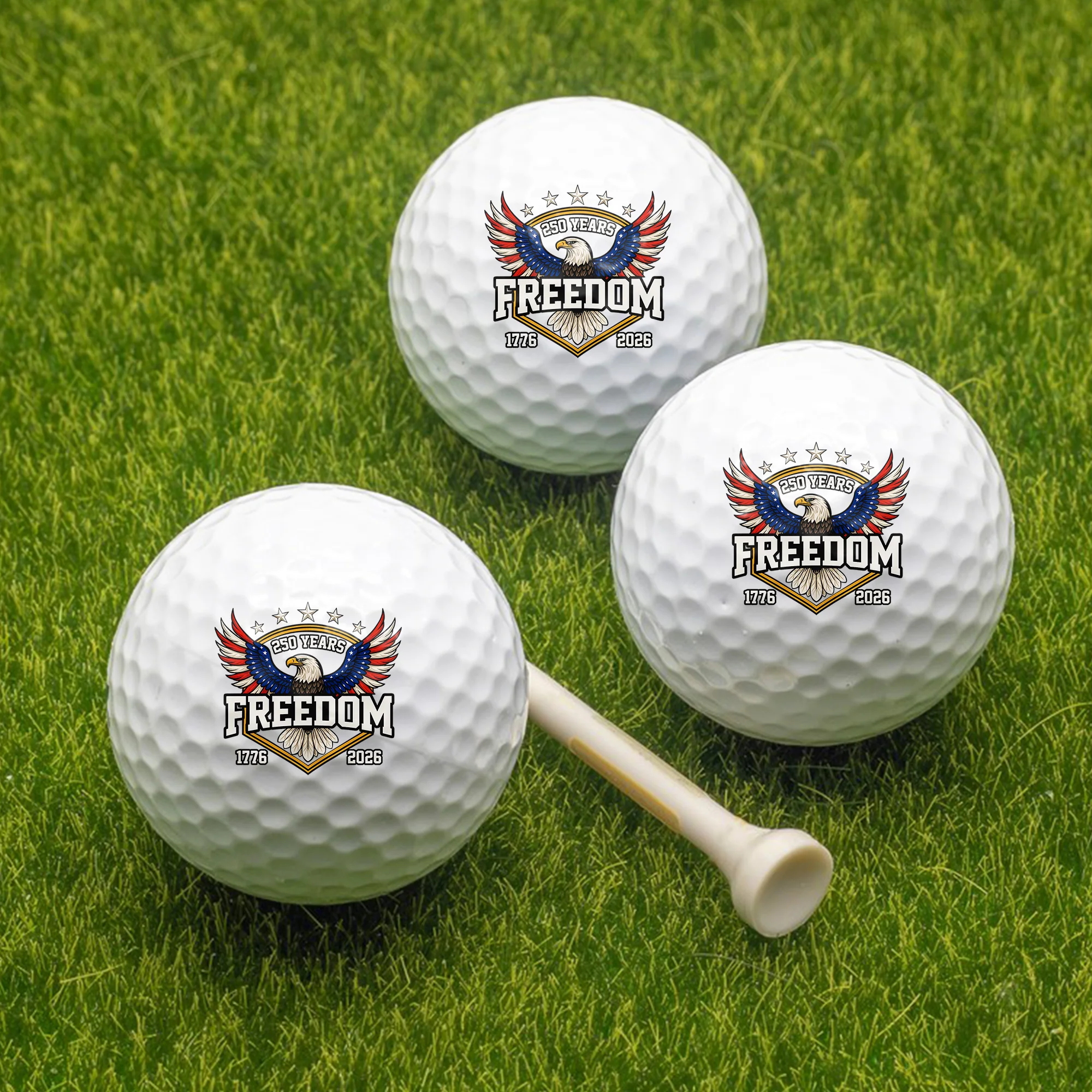1776 - 2026 250 Years Of Freedom Golf Ball TH10 169257 - Image 4