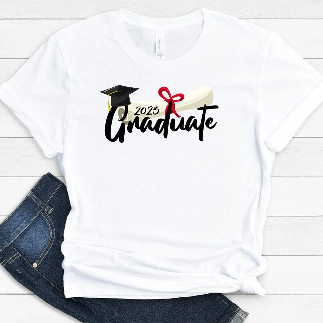 2023 Graduation Shirt Graduation Gift HN590 - Image 2