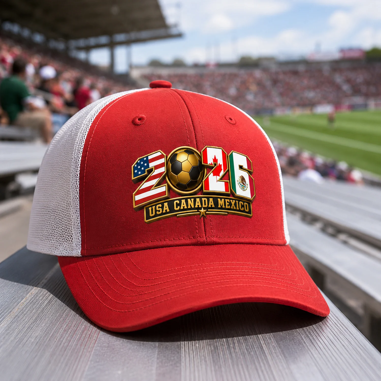 2026 US Canada Mexico Trucker Hat TH10 170379 - Image 5