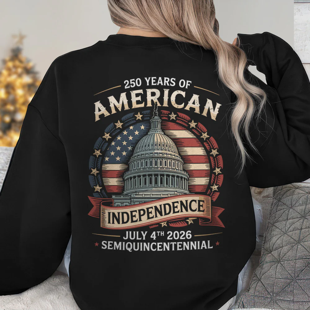 250 Years Of America Back Shirt TH10 894653 - Image 4