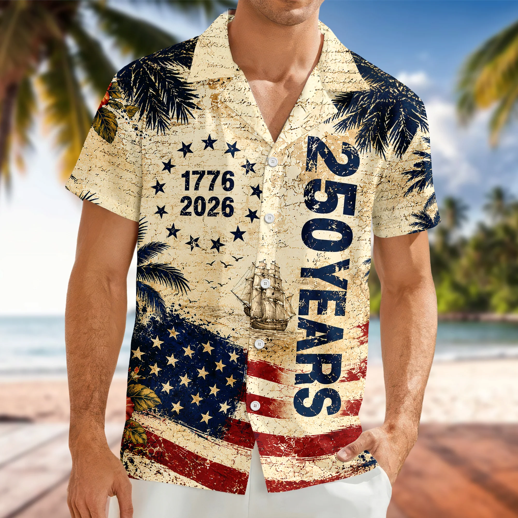 250 Years Of Freedom 1776 - 2026 Hawaii Shirt TH10 170091 - Image 3