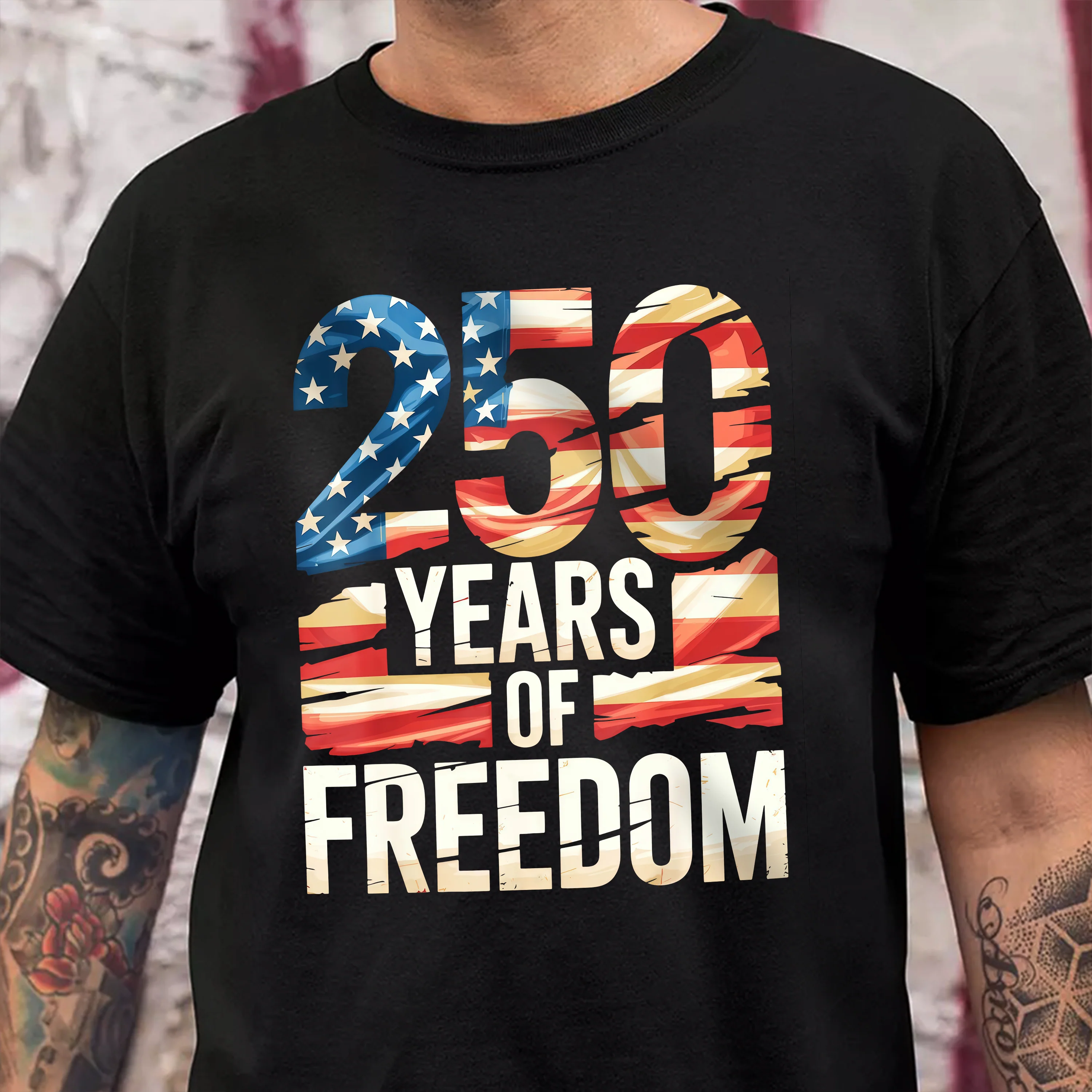 250 Years Of Freedom Front Shirt TH10 896011 - Image 6