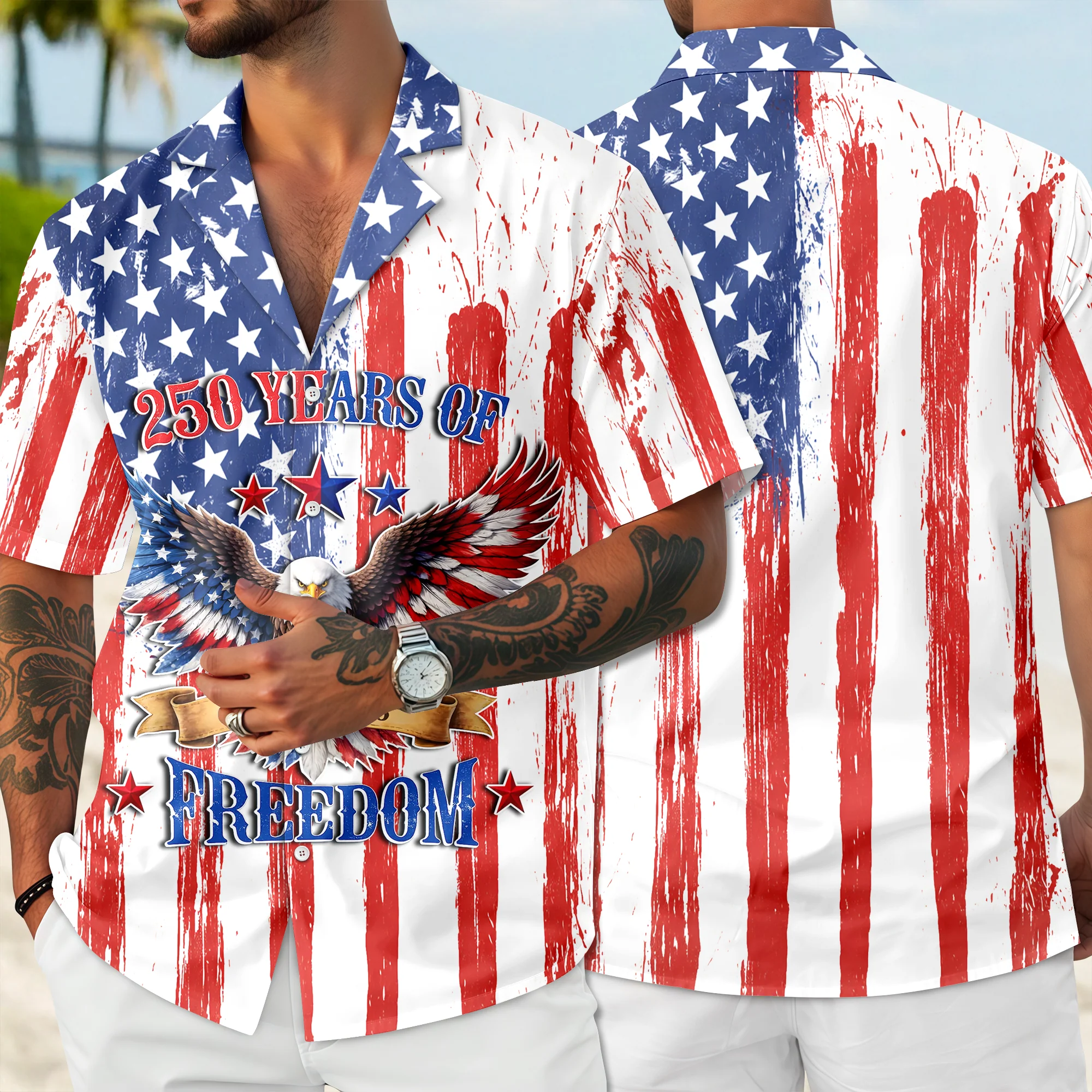 250 Years Of Freedom Hawaii Shirt TH10 898977 - Image 2