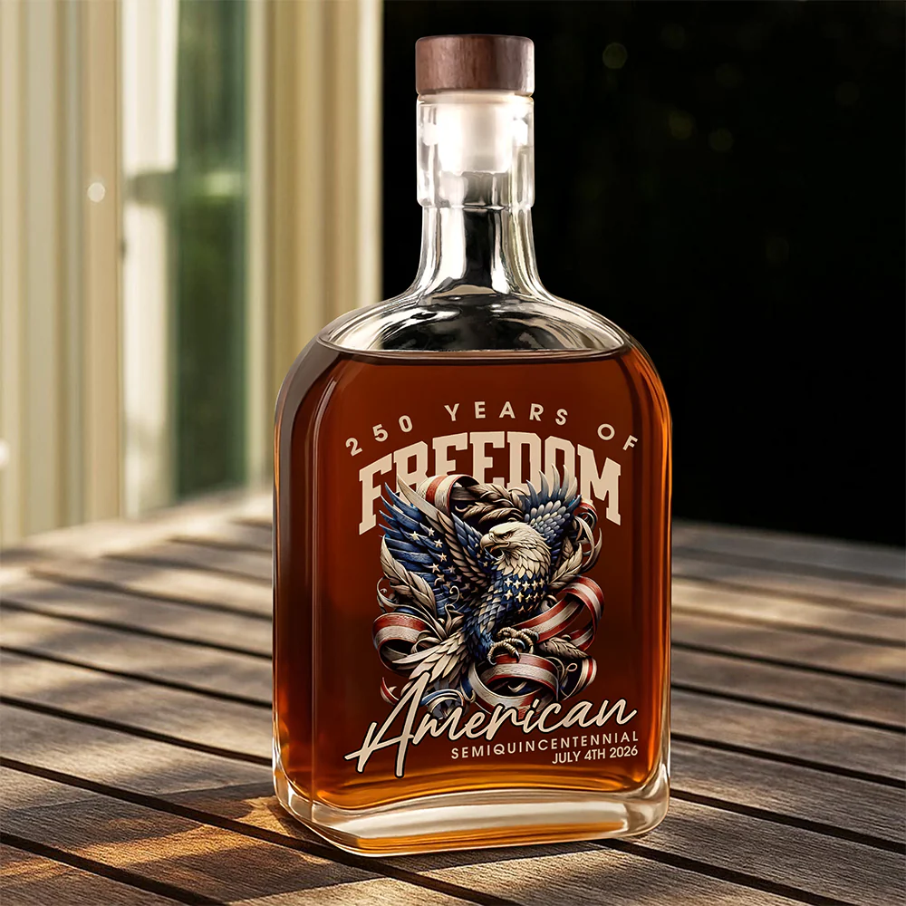 250 Years Of Freedome America Whiskey Bottle TH10 894539 - Image 5