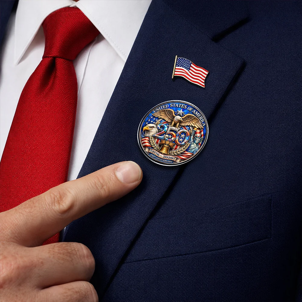 250th Anniversary United State Of America Acrylic Pin TH10 169323 - Image 2