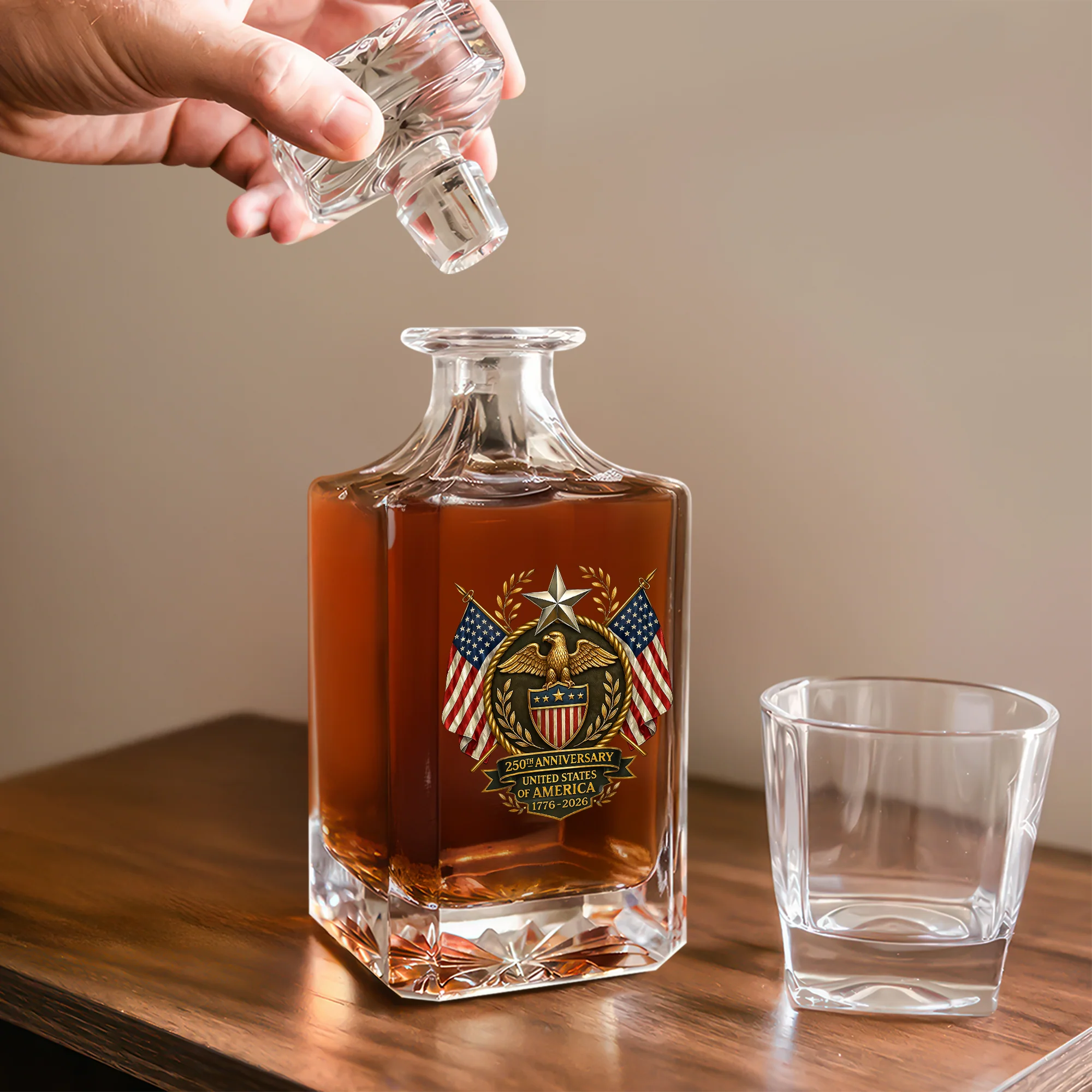 250th Anniversary United States Of America Decanter TH10 898389 - Image 7