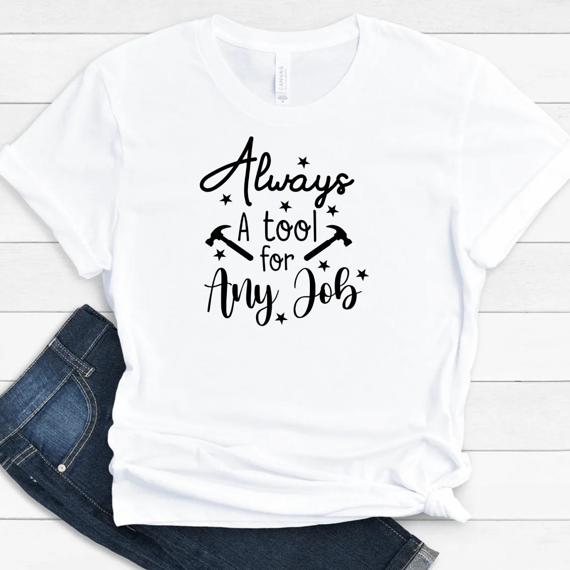 Always A Tool For Any Jobs Family T-shirt, HN590