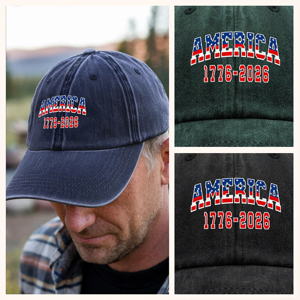 America 1776 - 2026 Baseball Cap TH10 896303 - Image 2