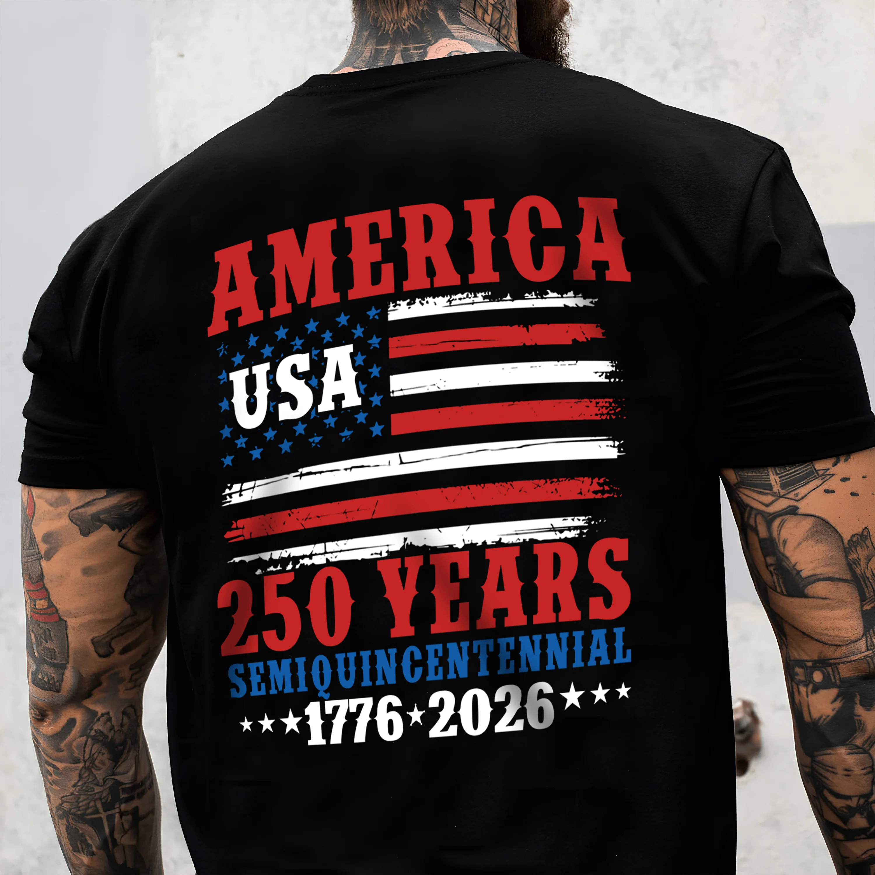 250 Years Semiquincentennial Back Shirt TH10 894667 - Image 2