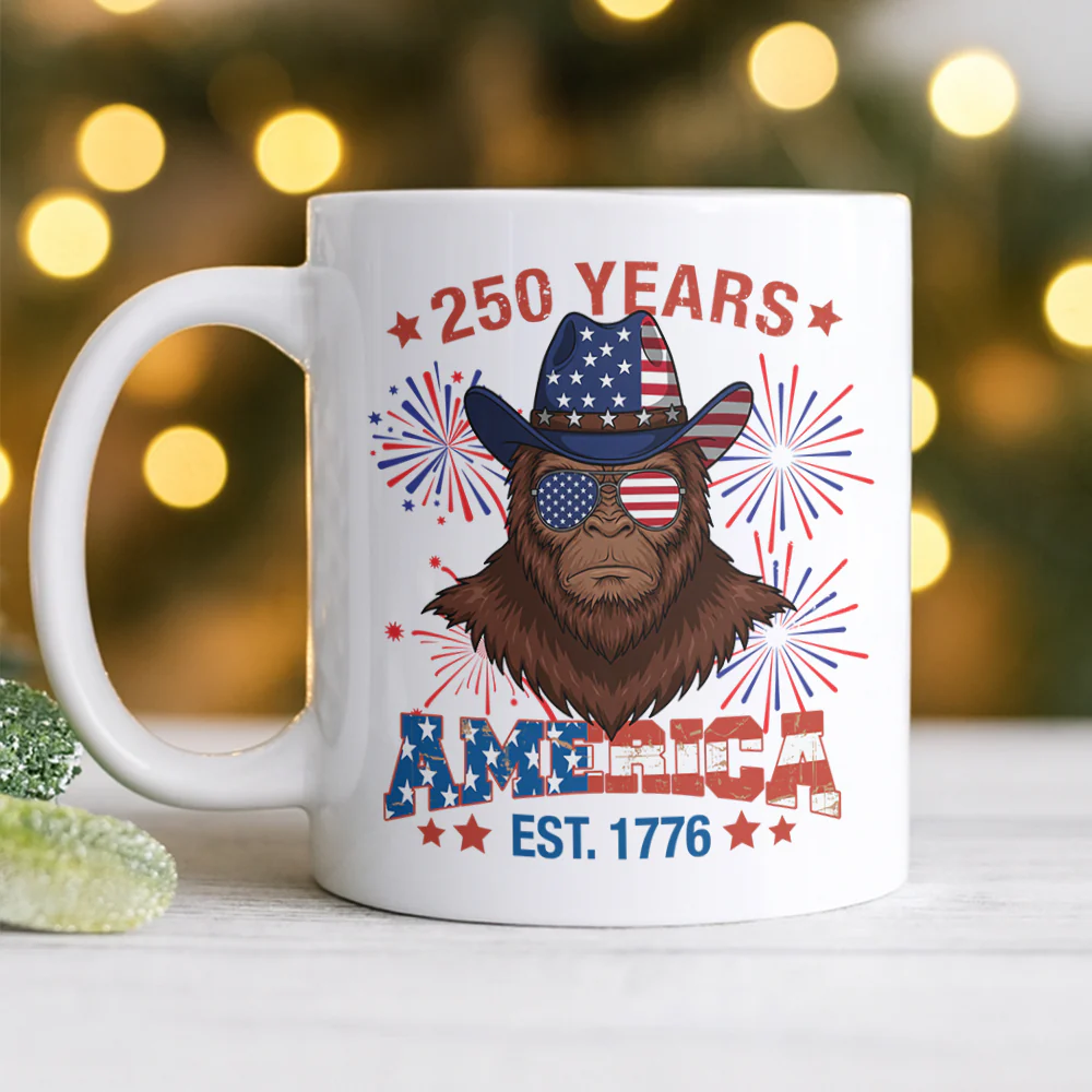 250 Years Of Freedom White Mug TH10 894625 - Image 2