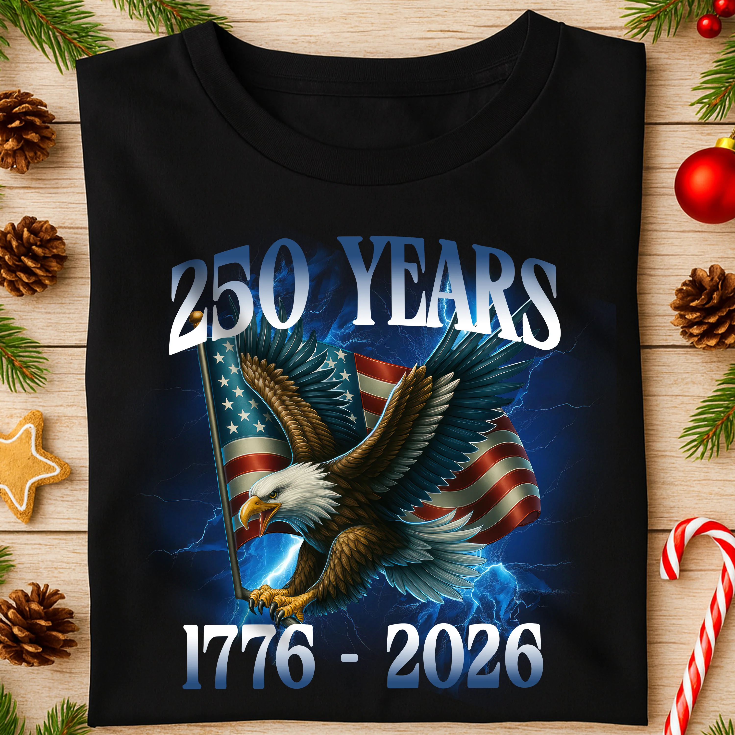 250 Years With Eagle Shirt TH10 894939 - Image 10