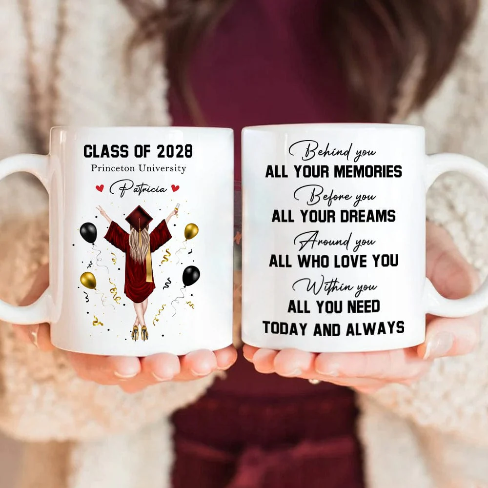 Before You All Your Dreams Graduation Mug Personalized Gift TH10 892363 - Image 10
