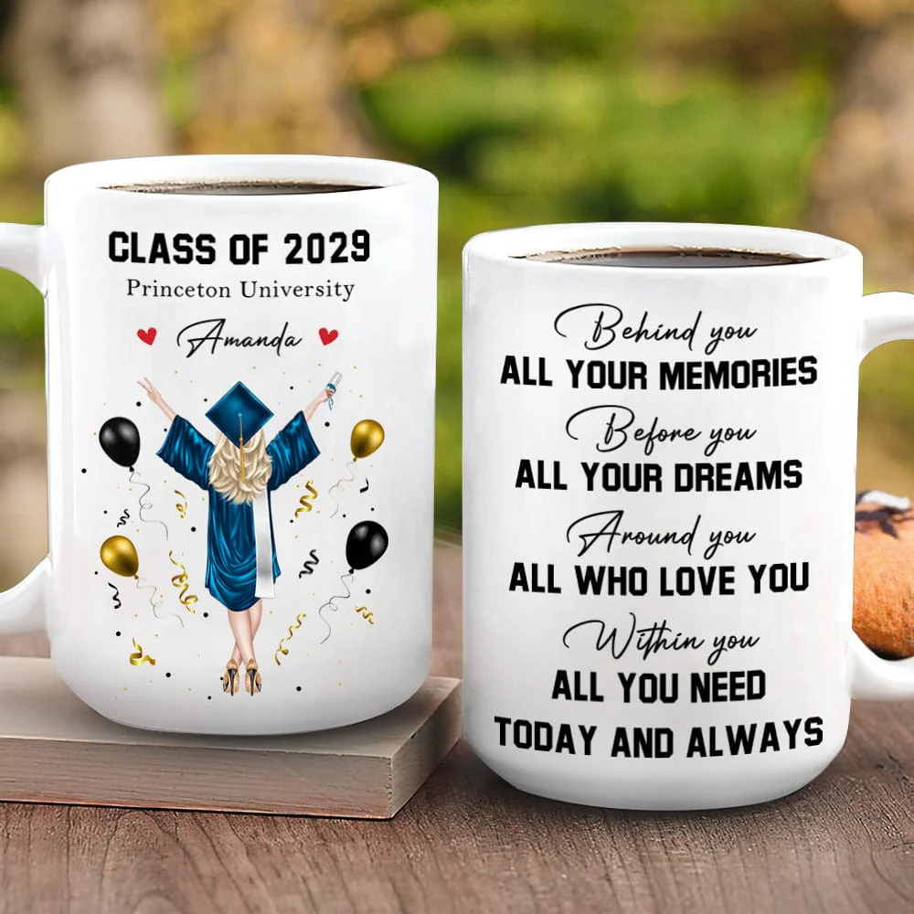 Before You All Your Dreams Graduation Mug Personalized Gift TH10 892363 - Image 11