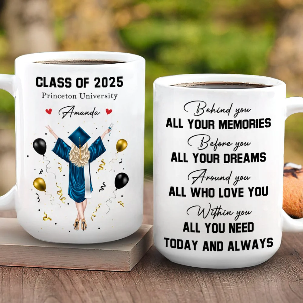 Before You All Your Dreams Graduation Mug Personalized Gift TH10 892363 - Image 2