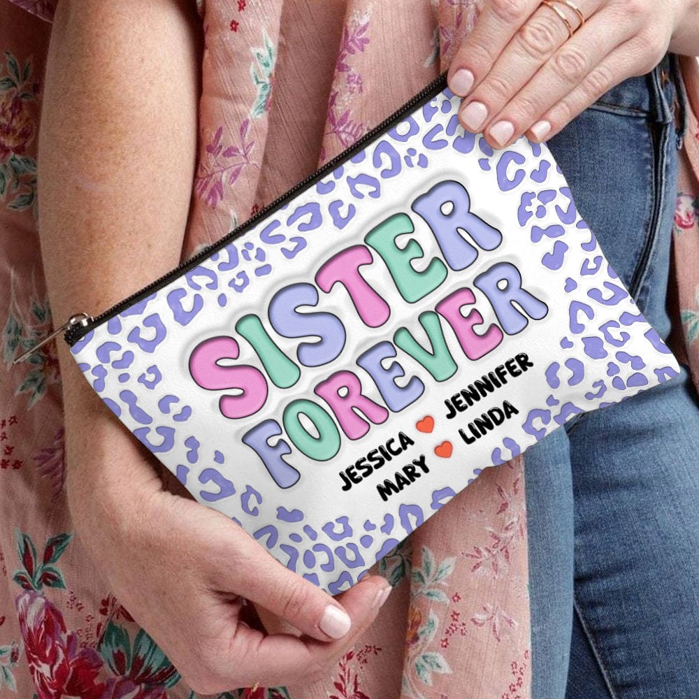Bestie Forever Cosmetic Bag Personalized Gift T368 890617 - Image 3