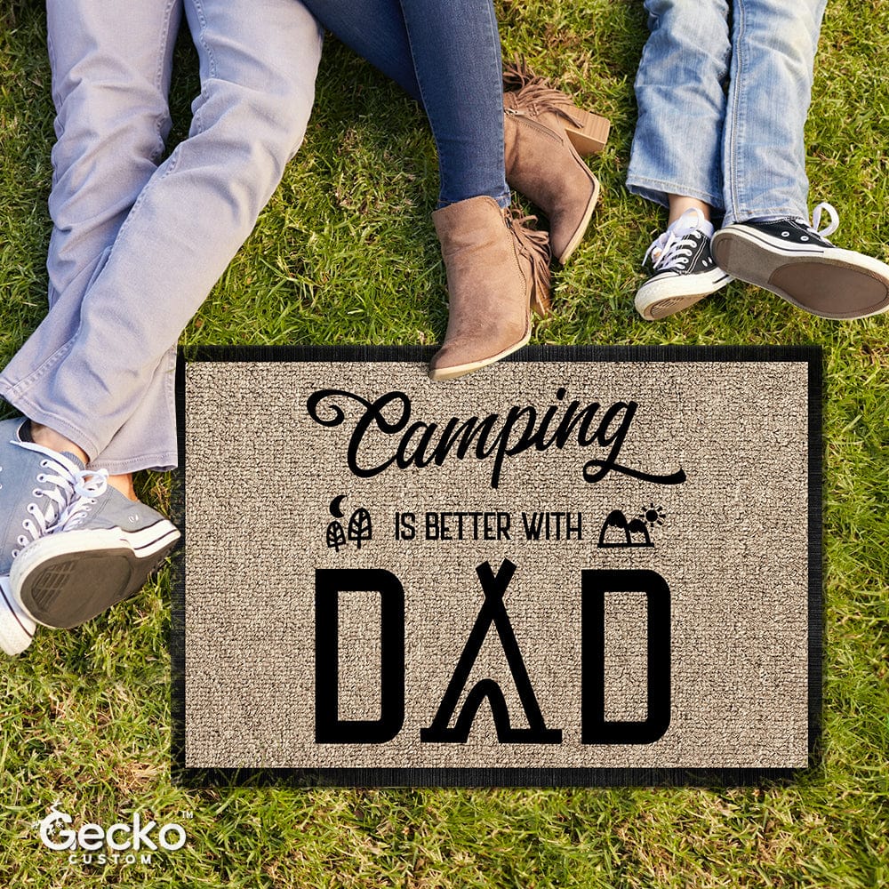 Camping Is Better With Dad Camping Doormat K228 HN590 - Image 6