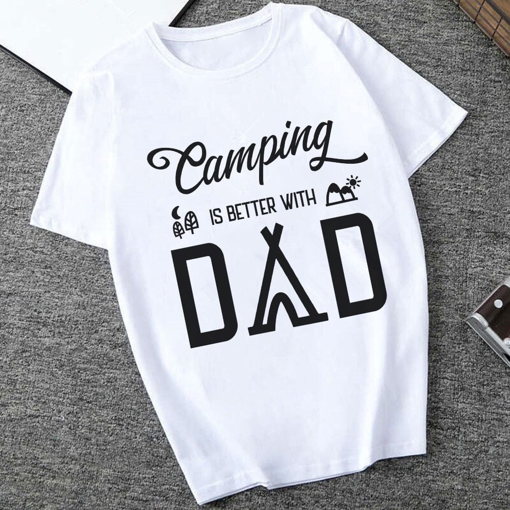 Camping Is Better With Dad Camping T-shirt, HN590 - Image 2