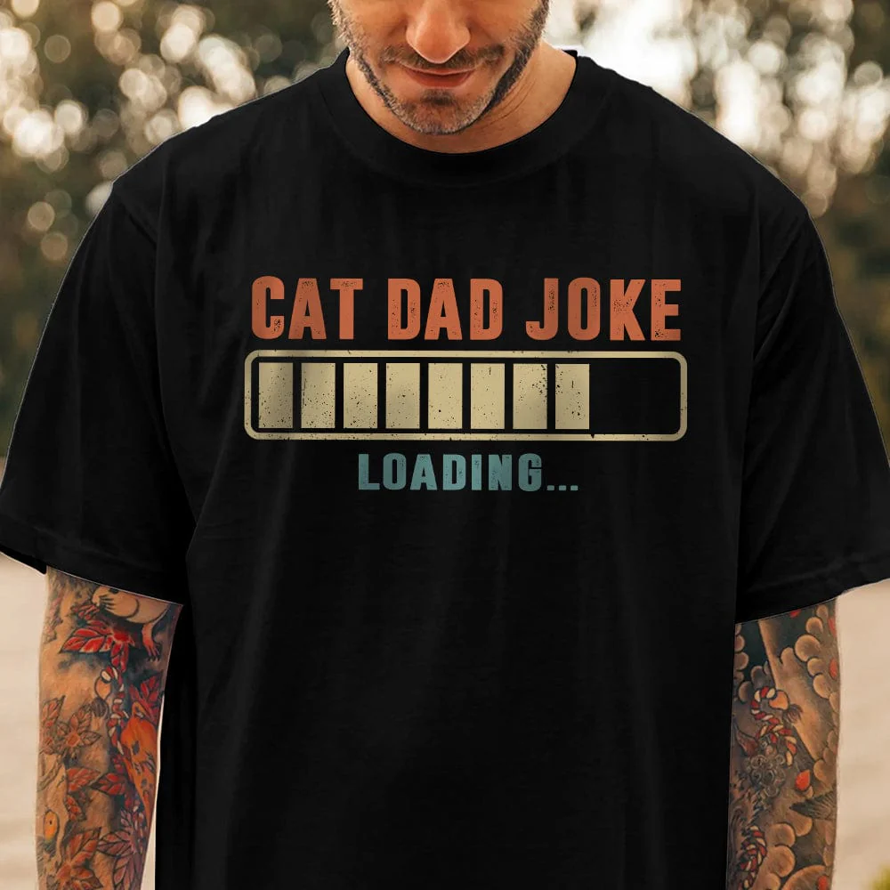 Cat Dad Joke Shirt T286 889313 - Image 2