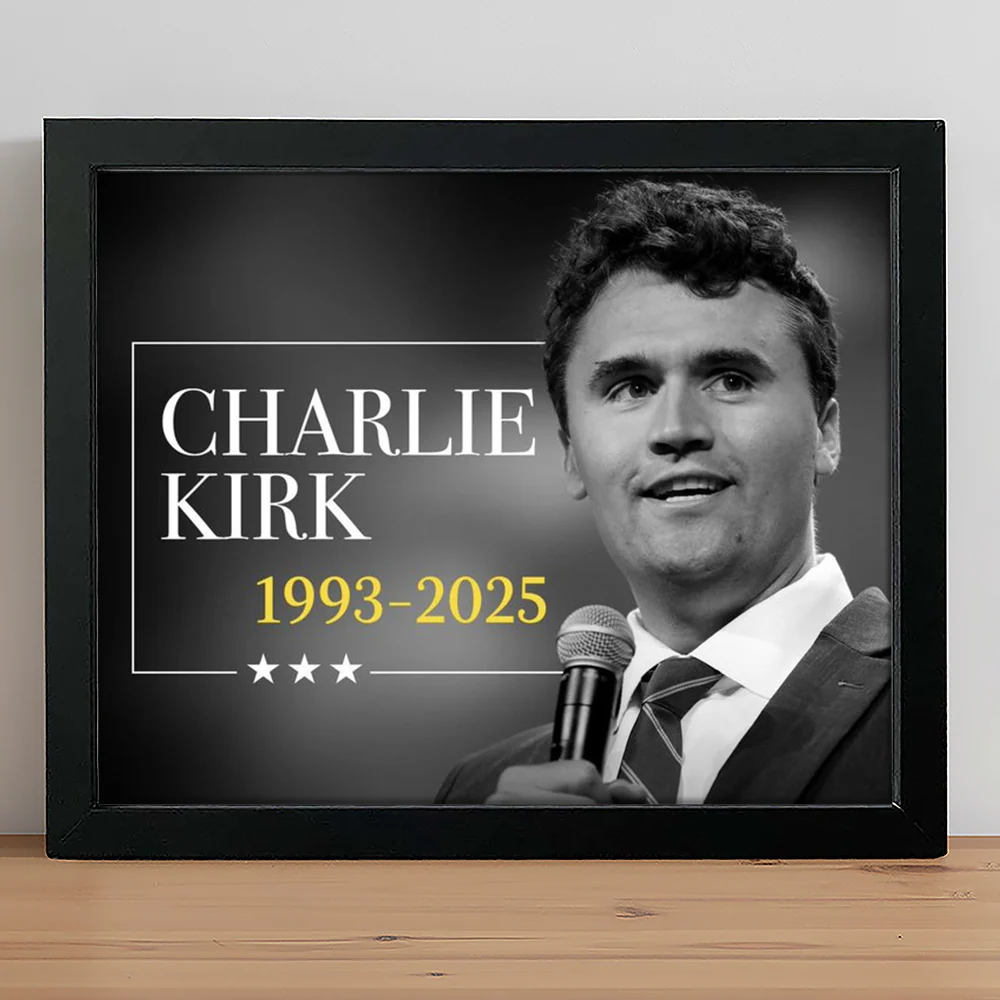 Charlie Kirk Memorial Pictrure Frame TH10 64413 - Image 4
