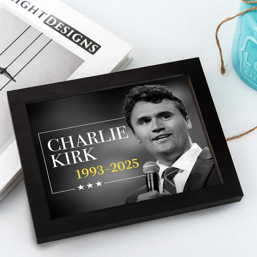 Charlie Kirk Memorial Pictrure Frame TH10 64413 - Image 7
