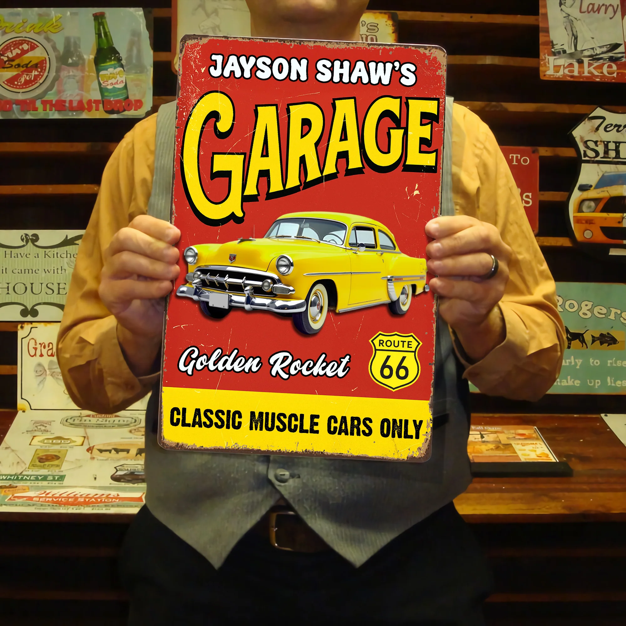 Custom Car Photo For Car Lover Metal Sign TH10 894235 - Image 4