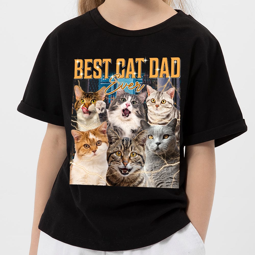 Custom Cat Photo For Kids Sweatshirt K228 889729 - Image 3