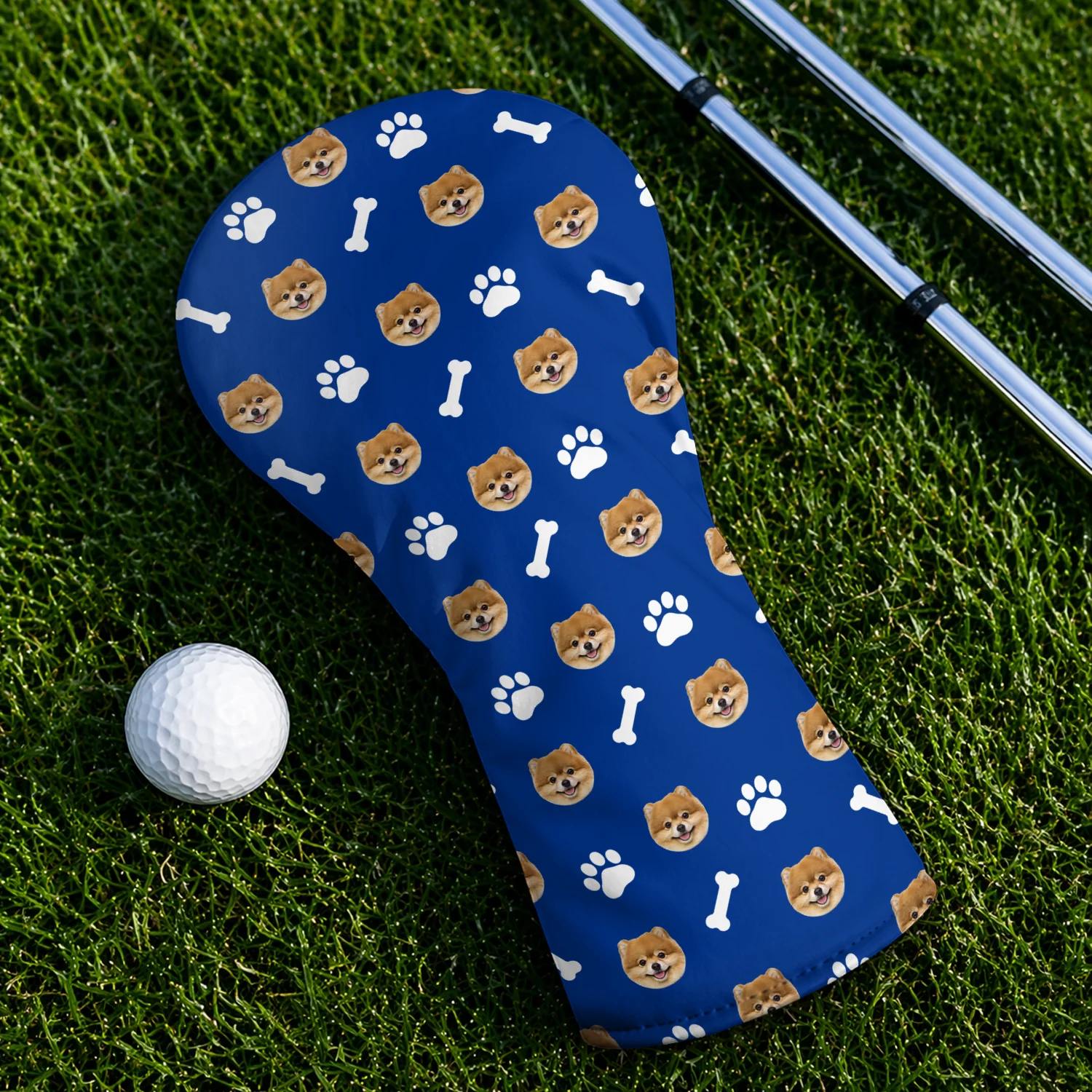 Custom Dog Cat Photo With Icon Golf Head Cover - Gift For Golf Lovers TH10 169827 - Image 4
