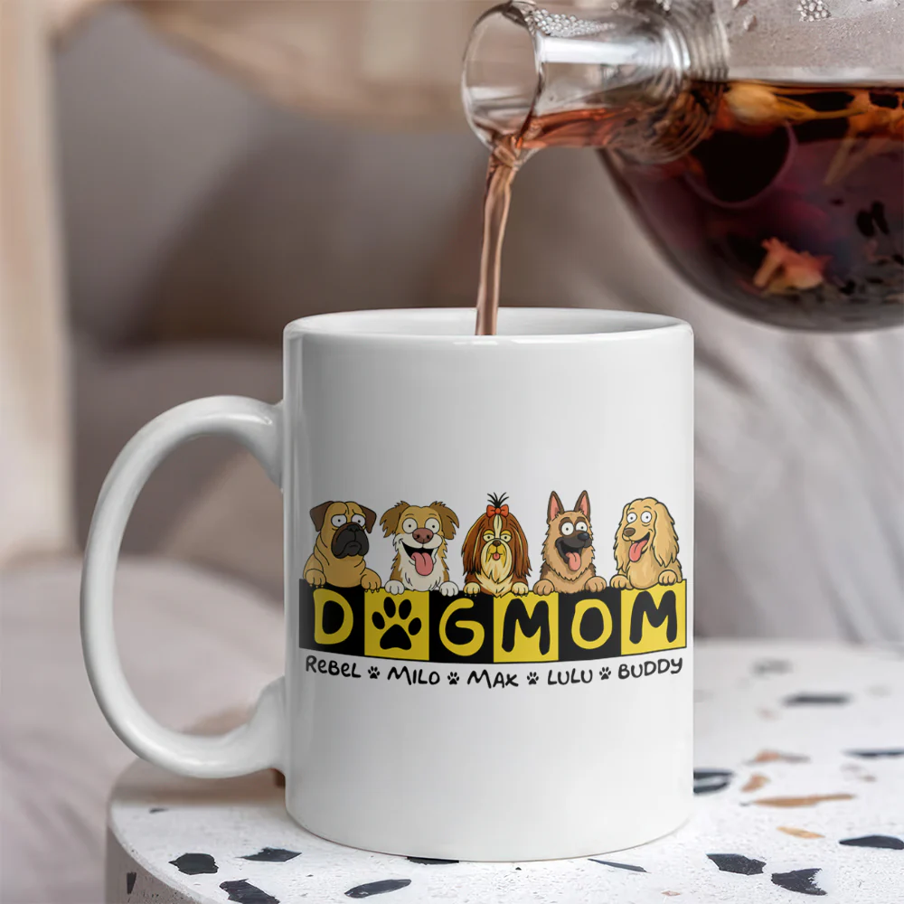 Custom Dog Mom Mug For Dog Lover TH10 892675 - Image 3