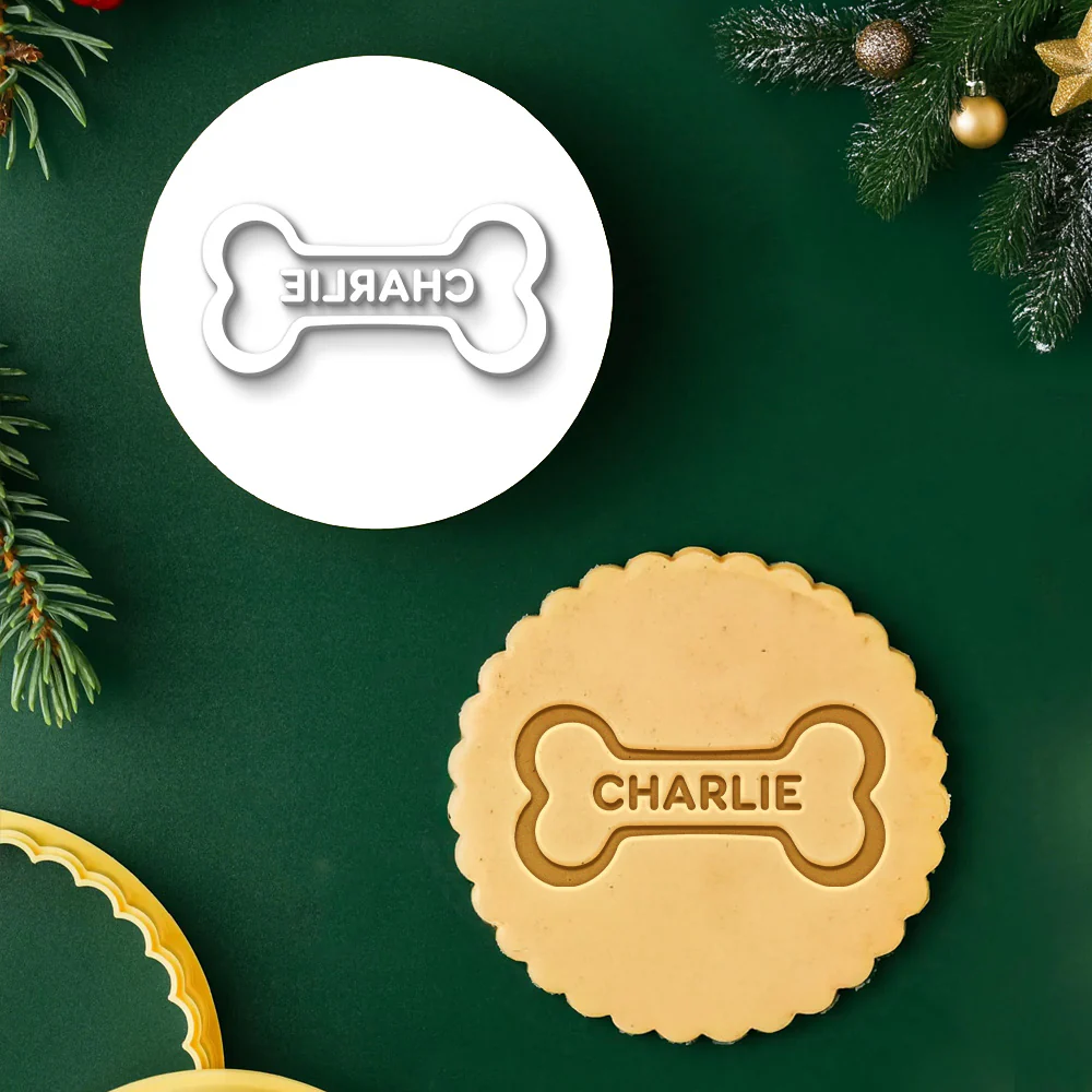 Custom Dog Name With Bone Cookie Stamp For Pet Lover TH10 898027 - Image 5