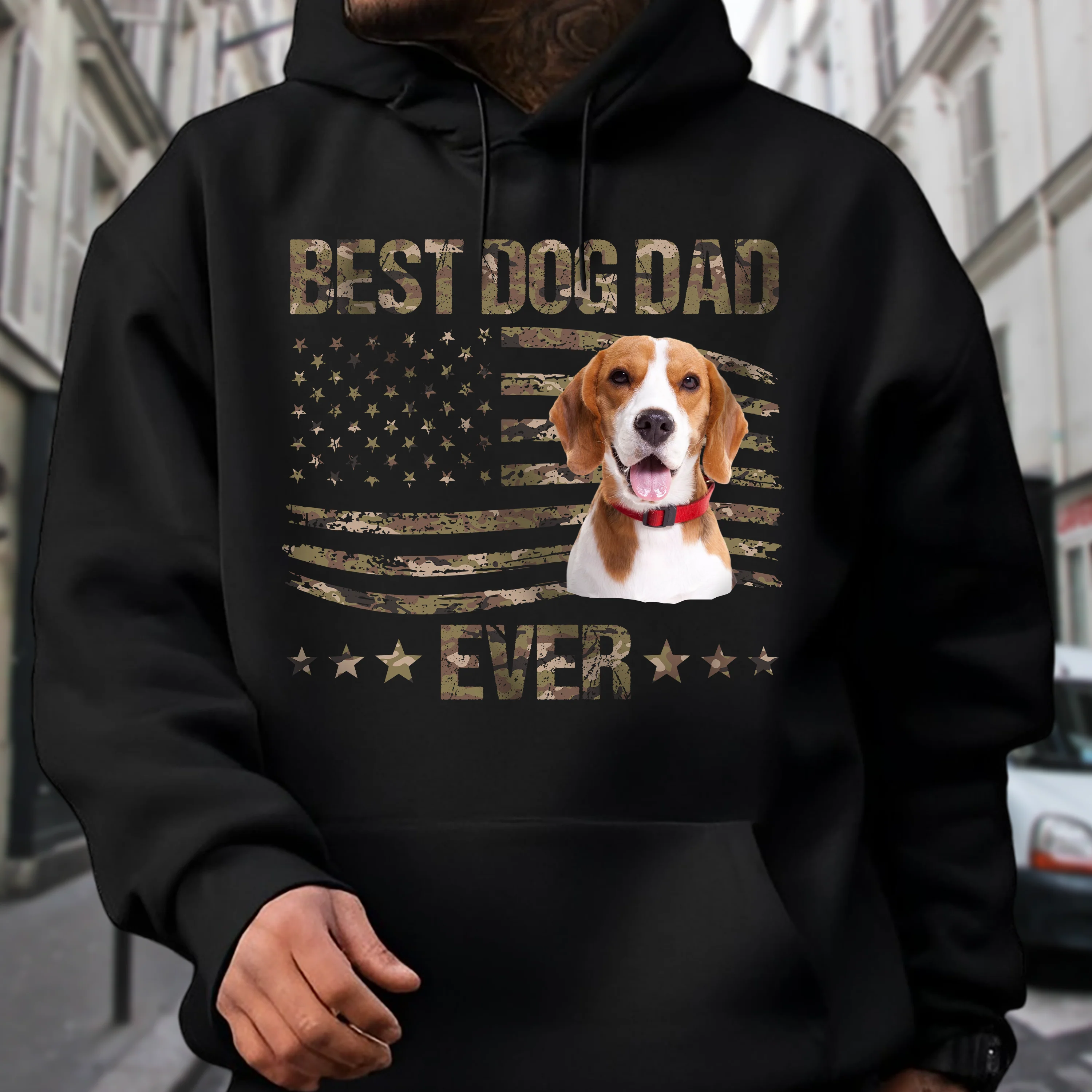 Custom Dog Photo Best Dog Dad Ever Shirt TH10 892821 - Image 3