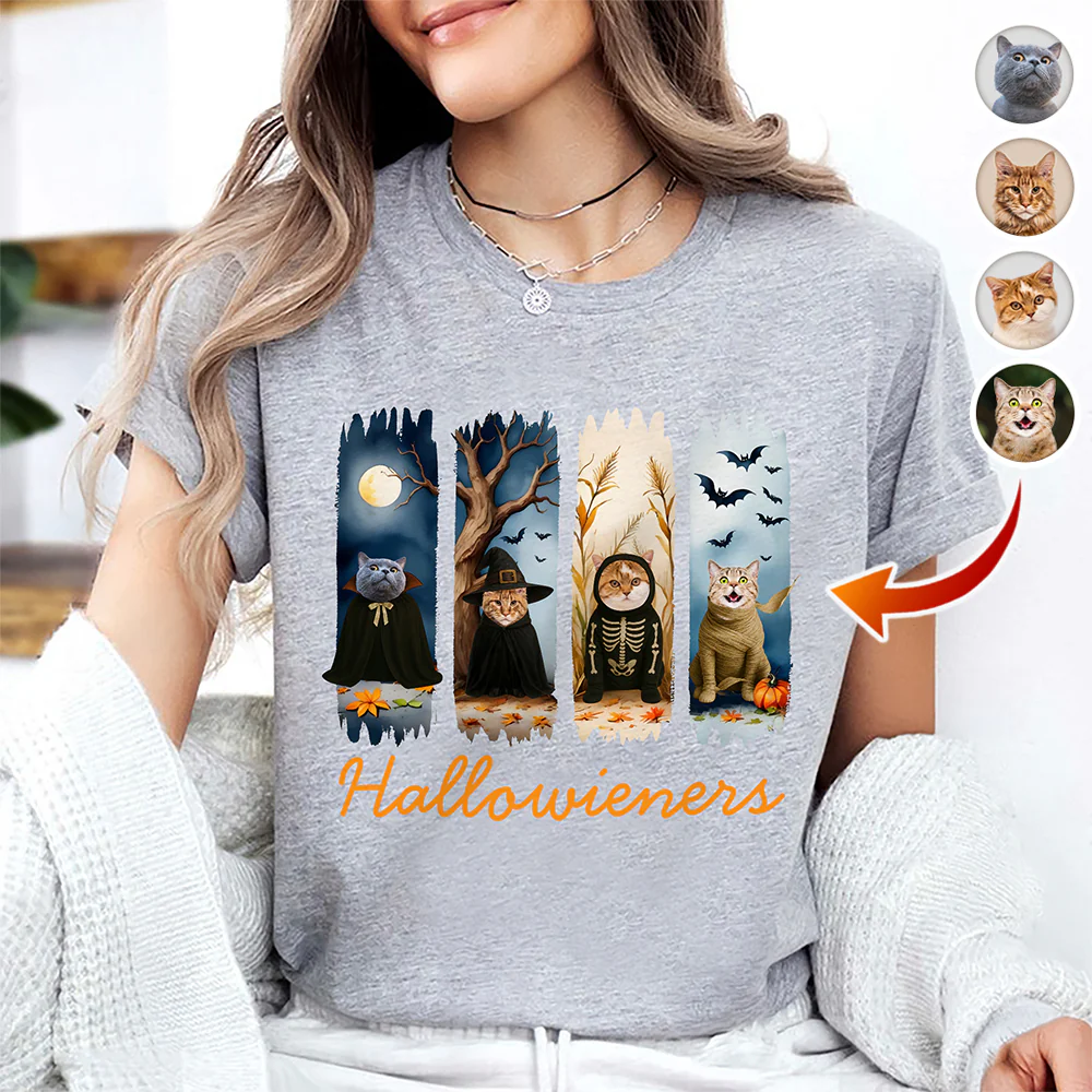 Custom Dog Cat Photo Hallowieners Comfort Shirt For Halloween TH10 896161 - Image 2
