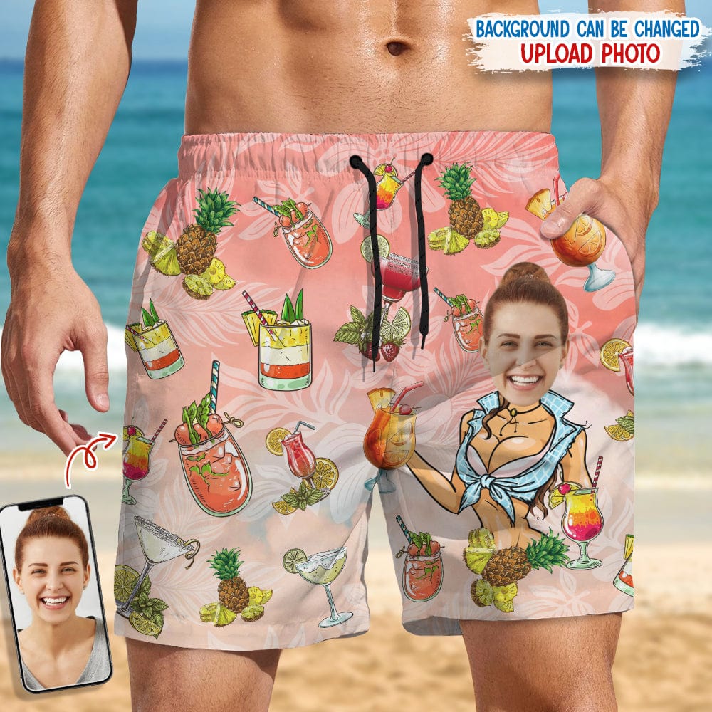 Custom Face for Boyfriend/Husband Cocktail Short TA29 889521 - Image 2