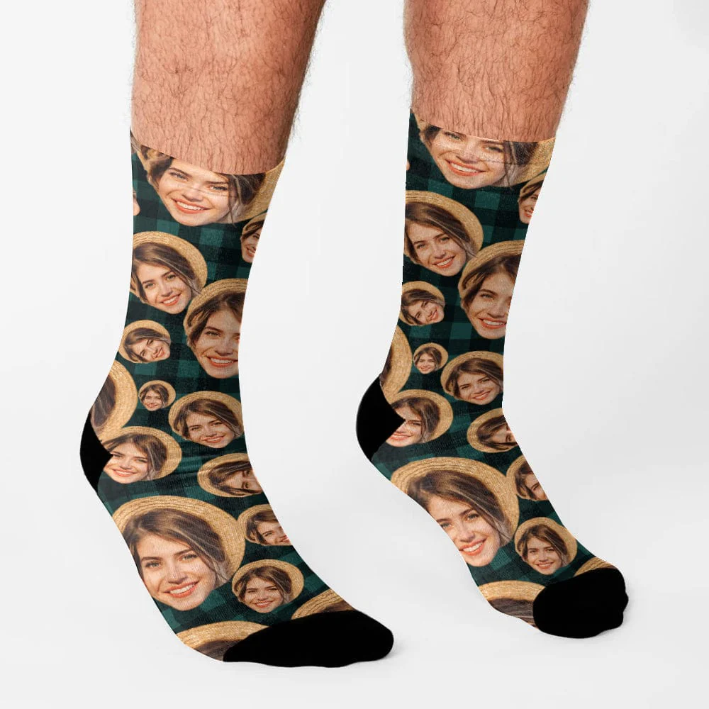 Custom Face Photo For Men And Woman Sock N304 890253 - Image 2