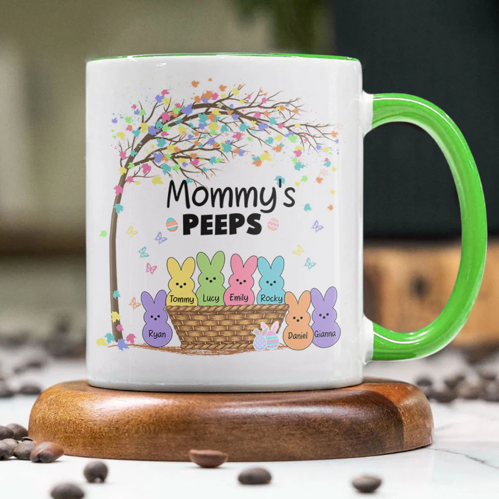 Custom Family Bunny Easter Accent Mug TH10 892473 - Image 3