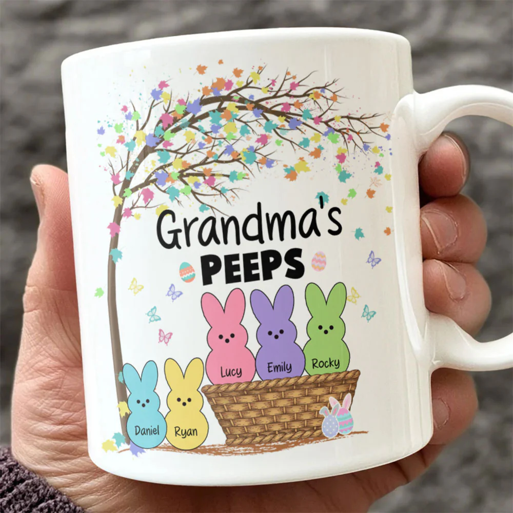 Custom Family Bunny Easter Mug TH10 892455 - Image 4