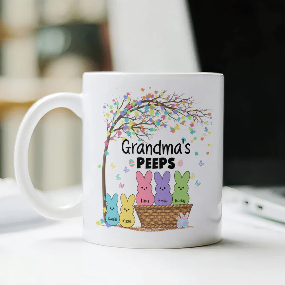 Custom Family Bunny Easter Mug TH10 892455 - Image 5