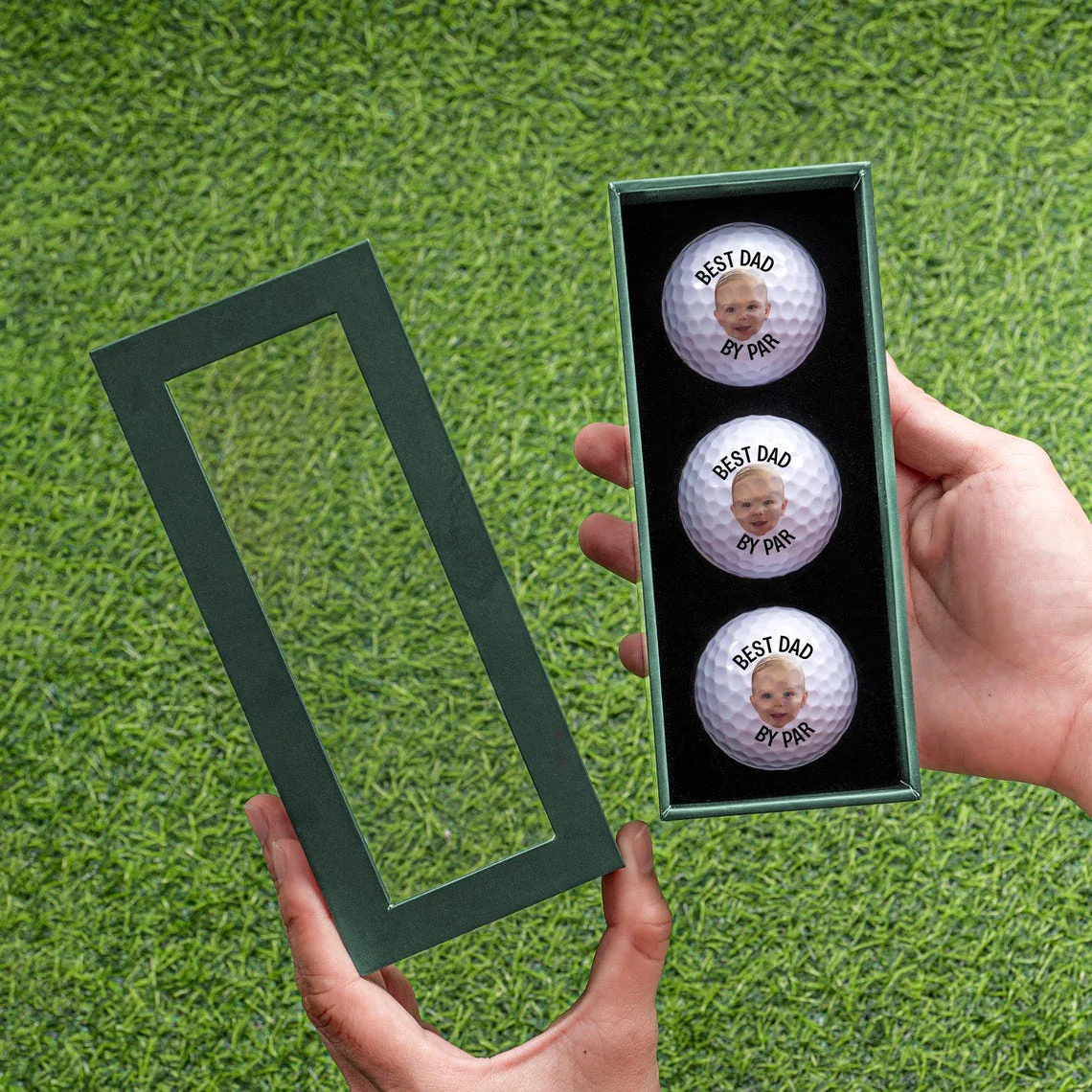 Custom Family Picture Golf Balls, Personalized Dad Gift, Funny Golf Gifts TH10 169805 - Image 3