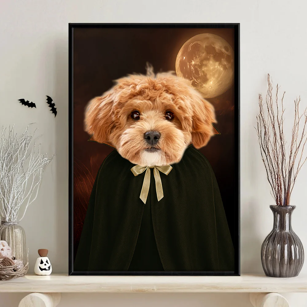 Custom Halloween Pet Portrait Poster TH10 896079 - Image 3