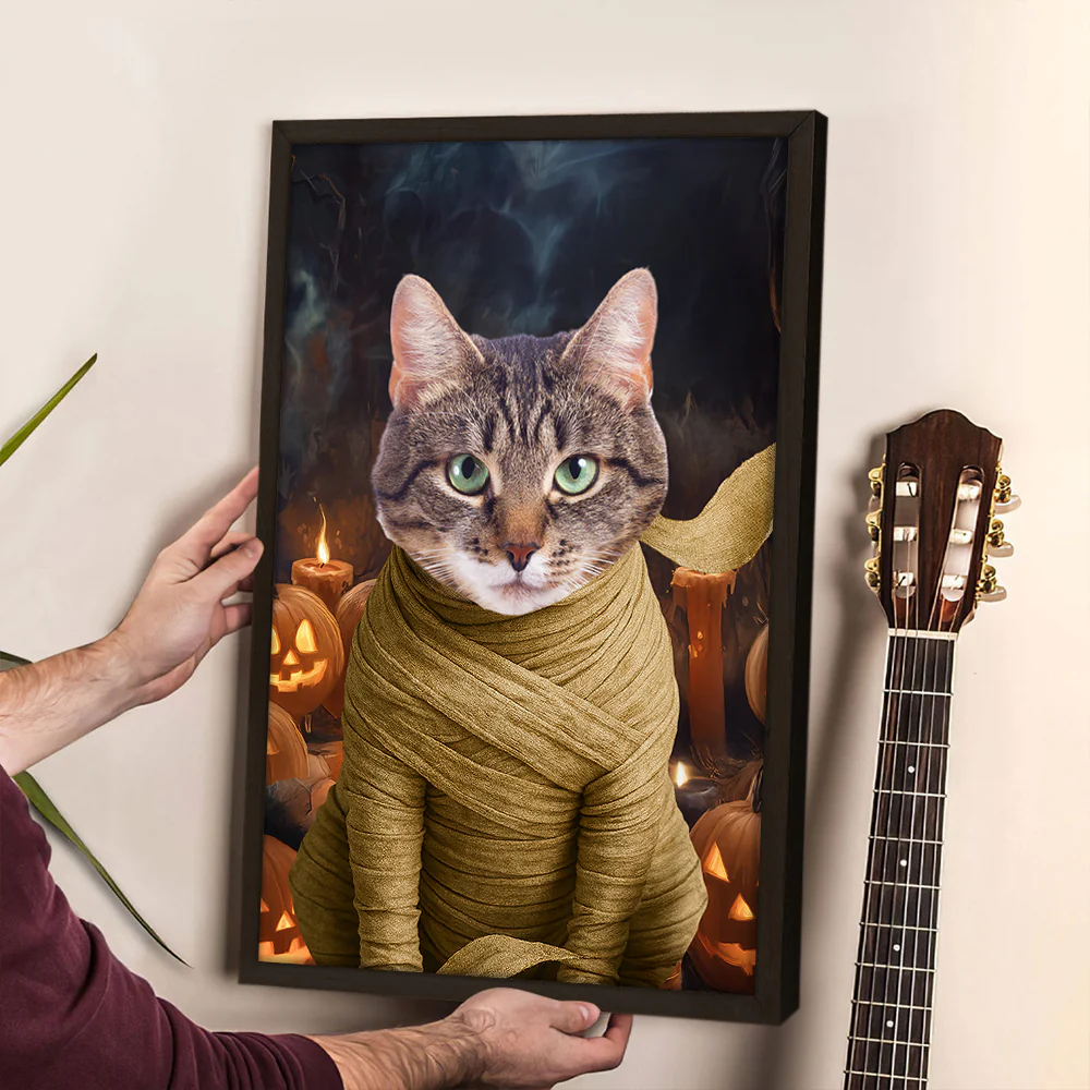 Custom Halloween Pet Portrait Poster TH10 896079 - Image 6