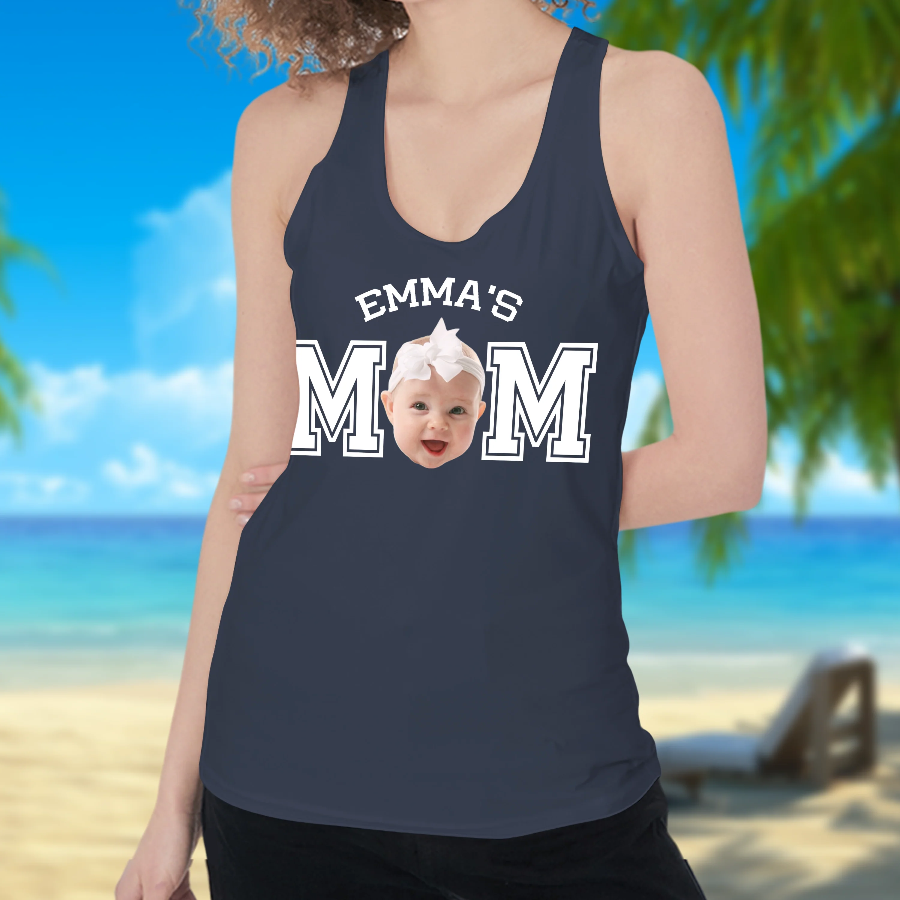 Custom Kid Photo And Name Tanktop TH10 894073 - Image 5