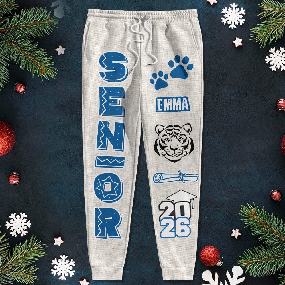 Custom Logo Senior 2024 Sweatpants K228 889997 - Image 4