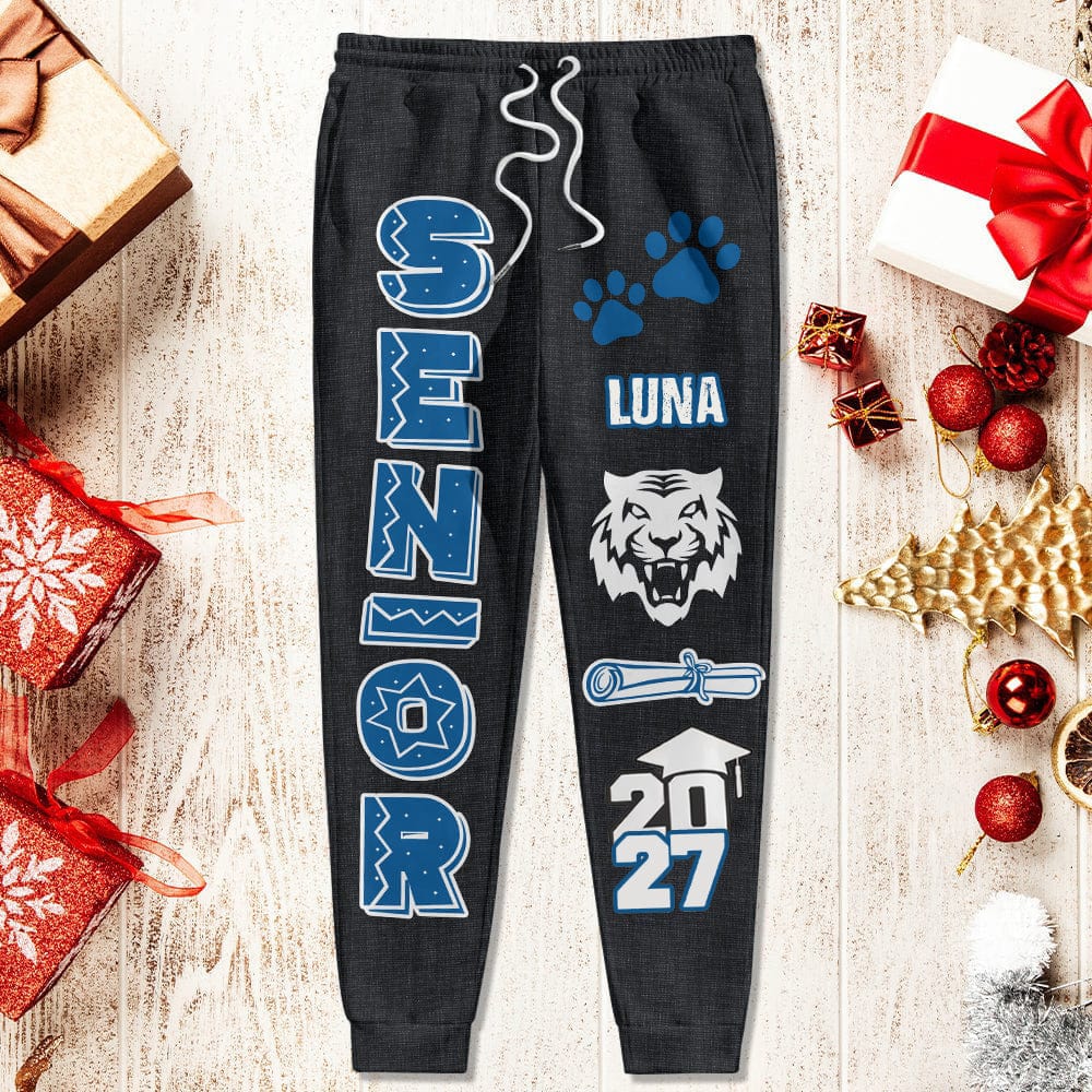 Custom Logo Senior 2024 Sweatpants K228 889997 - Image 7