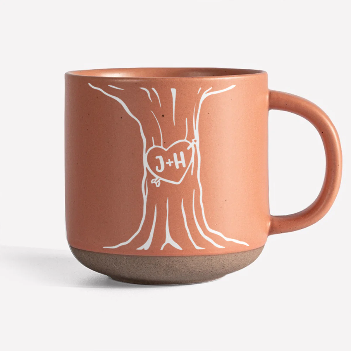 Custom Name A Heart Tree Pottery Mug For Couple TH10 898081 - Image 5