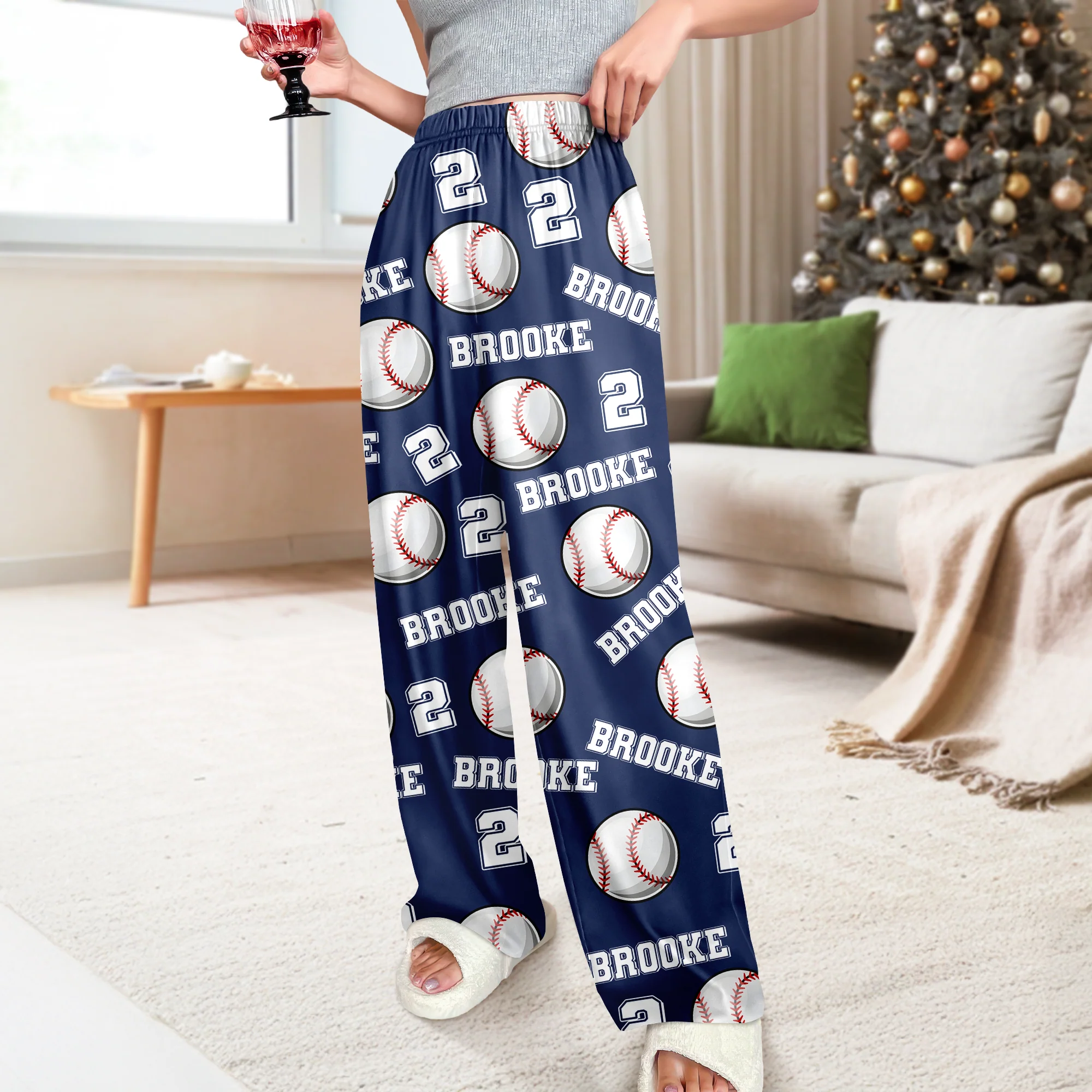 Custom Name And Number Sweatpants For Baseball Player TH10 896171 - Image 2