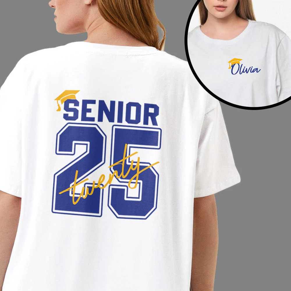 Custom Name And Senior Graduation's Day 2025 Sweatshirt TH10 892331 - Image 5