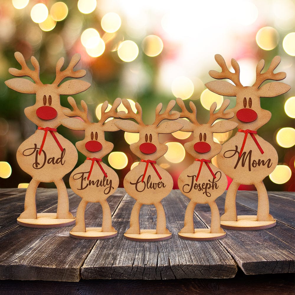 Custom Name Freestanding Reindeer For Decoration Christmas Gift TH10 891661 - Image 2