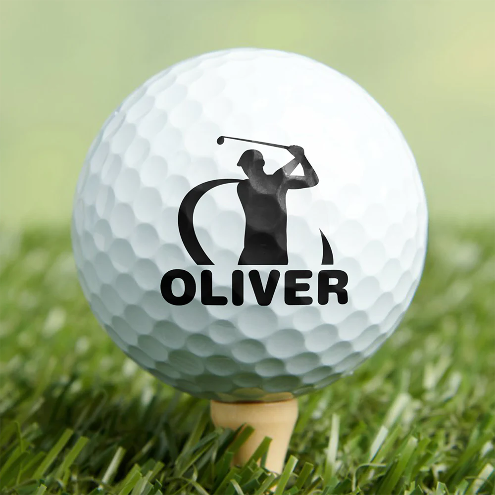 Custom Name On Golf Ball Stamp For Golfer TH10 896993 - Image 2